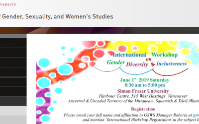 International Workshop on Gender, Diversity & Inclusiveness