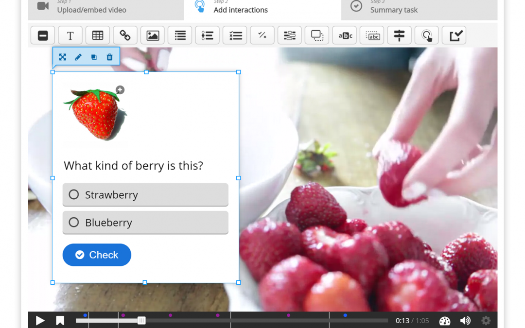 Interactivity in eLearn with H5P