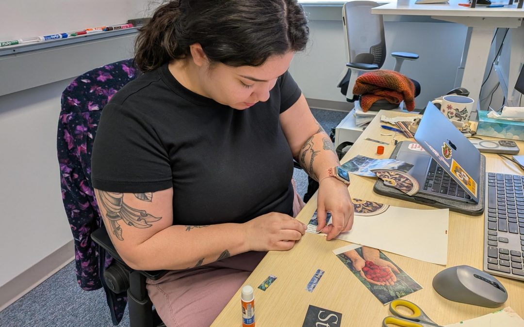 What (re)fills your cup? Visiting and Visioning with Collage